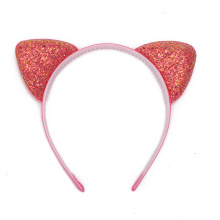 Cute Bling Kids Headbands Sequins Cat Ears Cheap Hairbands for Children Party Festival Holiday Show Fashion Hair Accessories